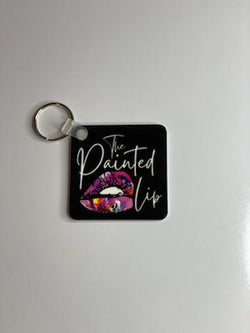 Painted Custom Keychain