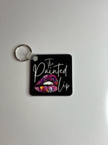 Painted Custom Keychain